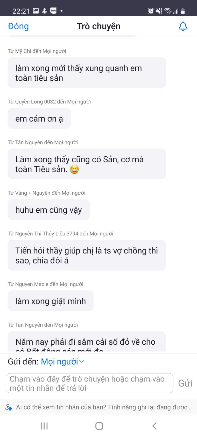 Phản hồi học viên khoá Làm Chủ Tiền Bạc số 2